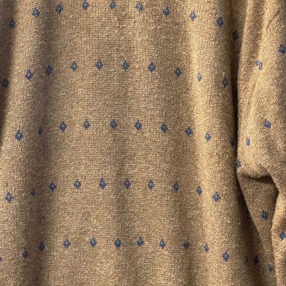 Vintage Robert Bruce Wool Blend Button Cardigan Sweater Grandpa Mr. Rogers XL - Picture 7 of 9